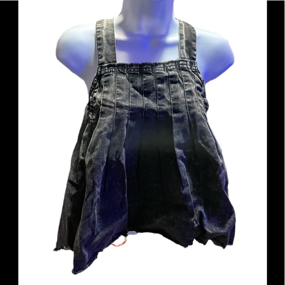 Free People Marina Denim Top - Picture 1 of 3